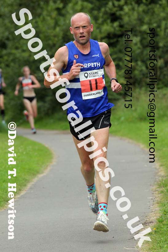 Womens and Mens Over-50s Sunderland 5k (Inc. NE and NCAA Champs), Silksworth, Sunderland, Thursday, July 22nd. Photo: David T. Hewitson/Sports for All Pics